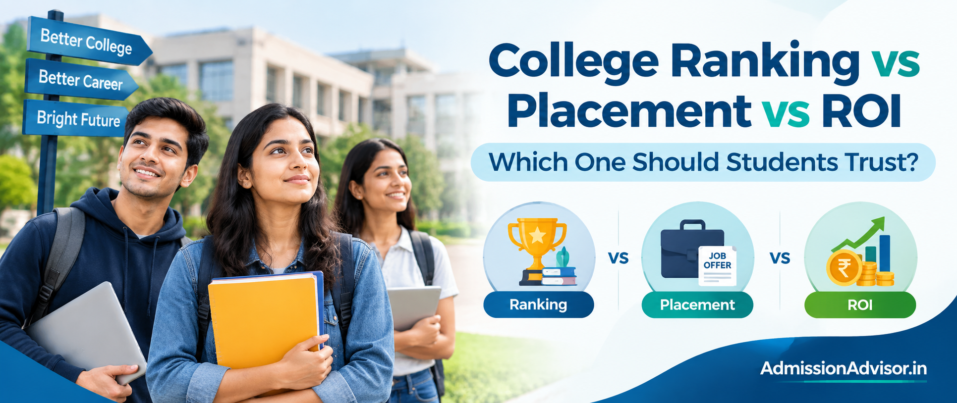 College Ranking vs Placement vs ROI: Which One Should Students Trust?