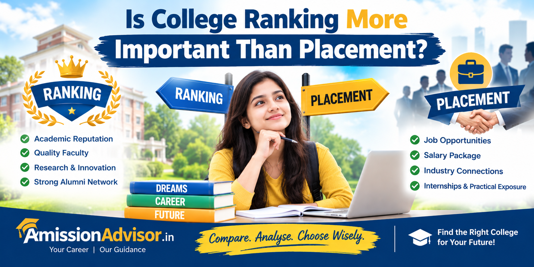 Is College Ranking More Important Than Placement?