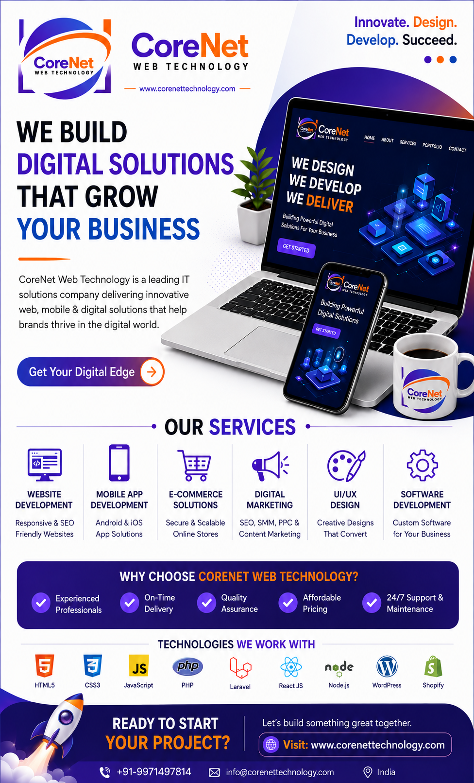 CoreNet Web Technology