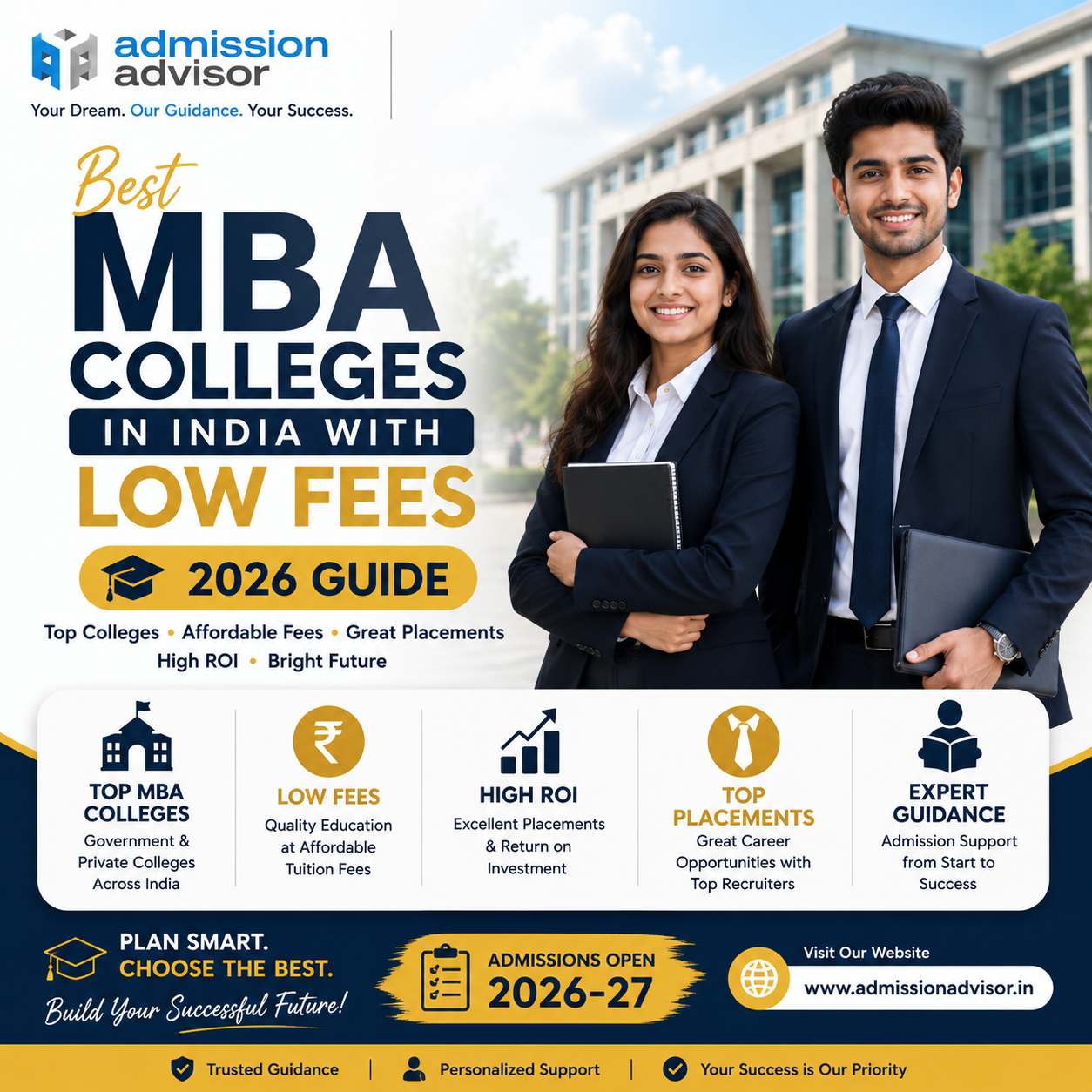 Best MBA Colleges in India with Low Fees (2026 Guide)