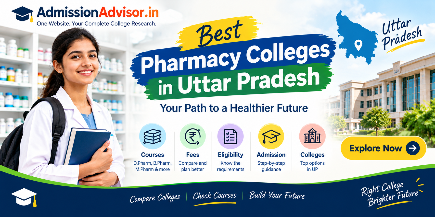 Best Pharmacy Colleges in Uttar Pradesh