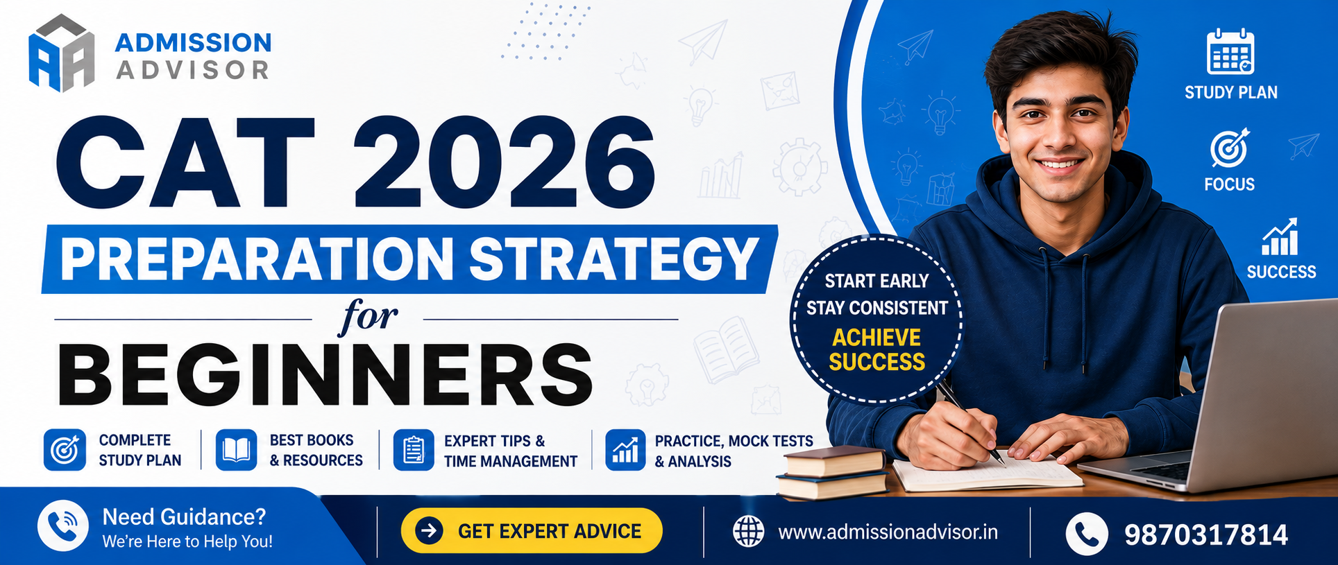 CAT 2026 Preparation Strategy for Beginners: Complete Step-by-Step Guide