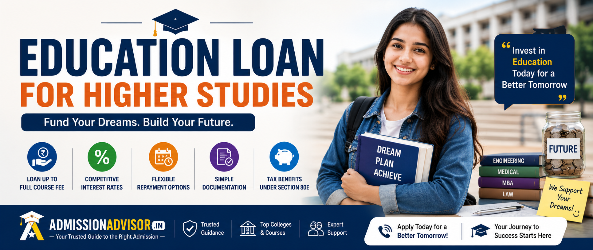 Education Loan for Higher Studies