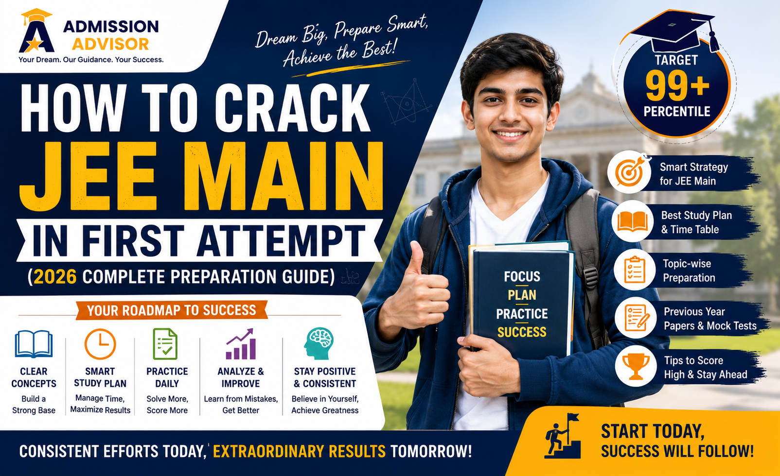 How to Crack JEE Main in First Attempt