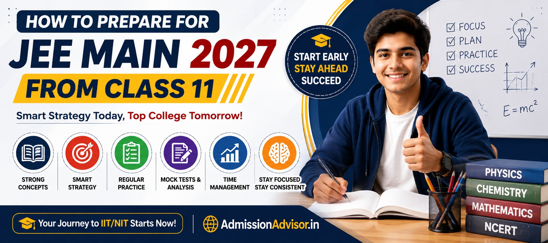 How to Prepare for JEE Main 2027 from Class 11