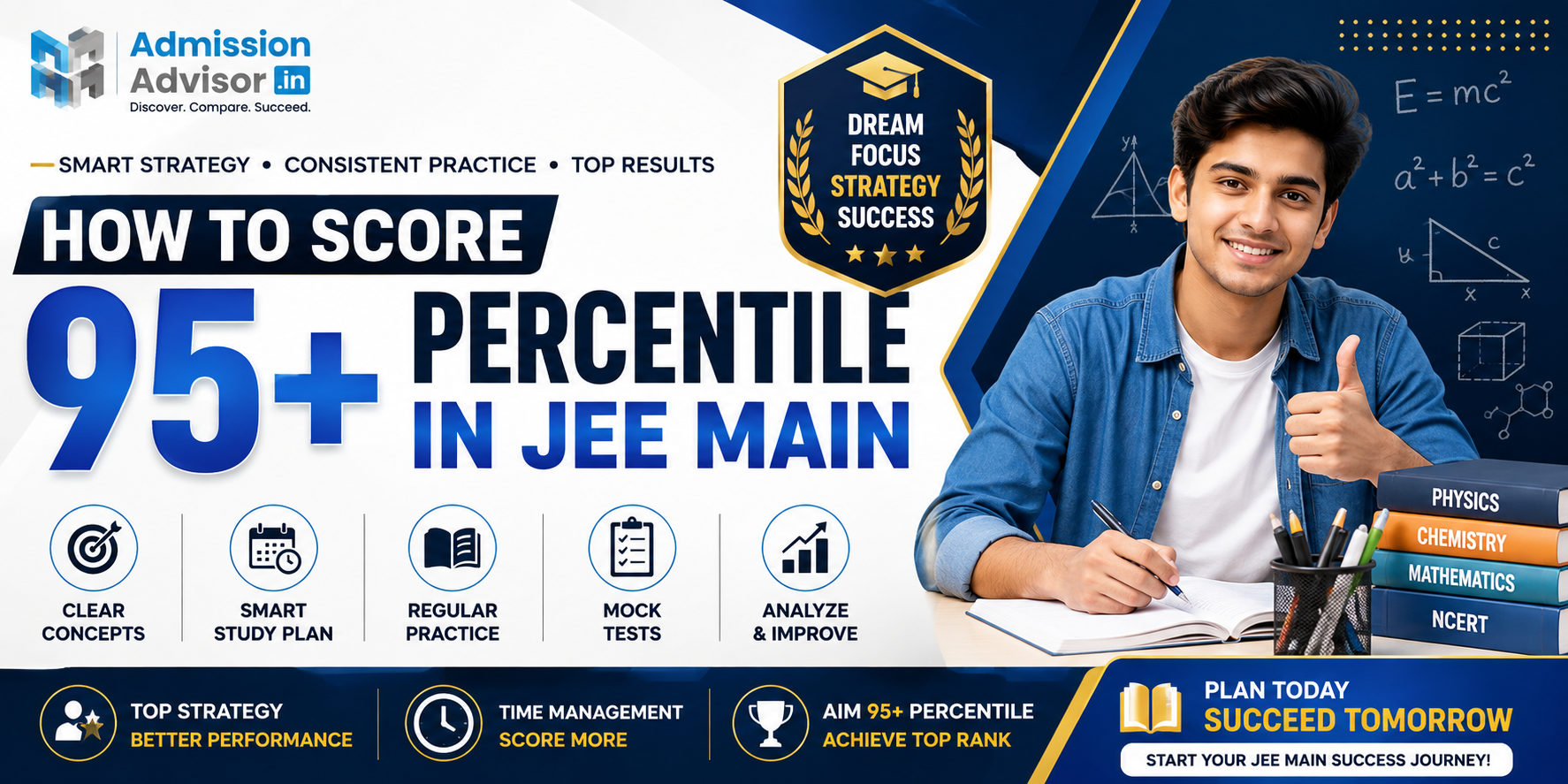How to Score 95+ Percentile in JEE Main