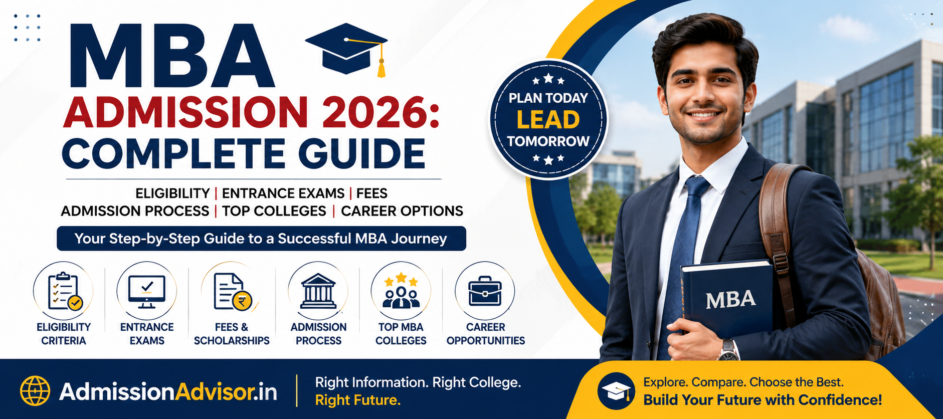 MBA Admission 2026: Complete Guide to Eligibility, Entrance Exams, Fees & Admission Process
