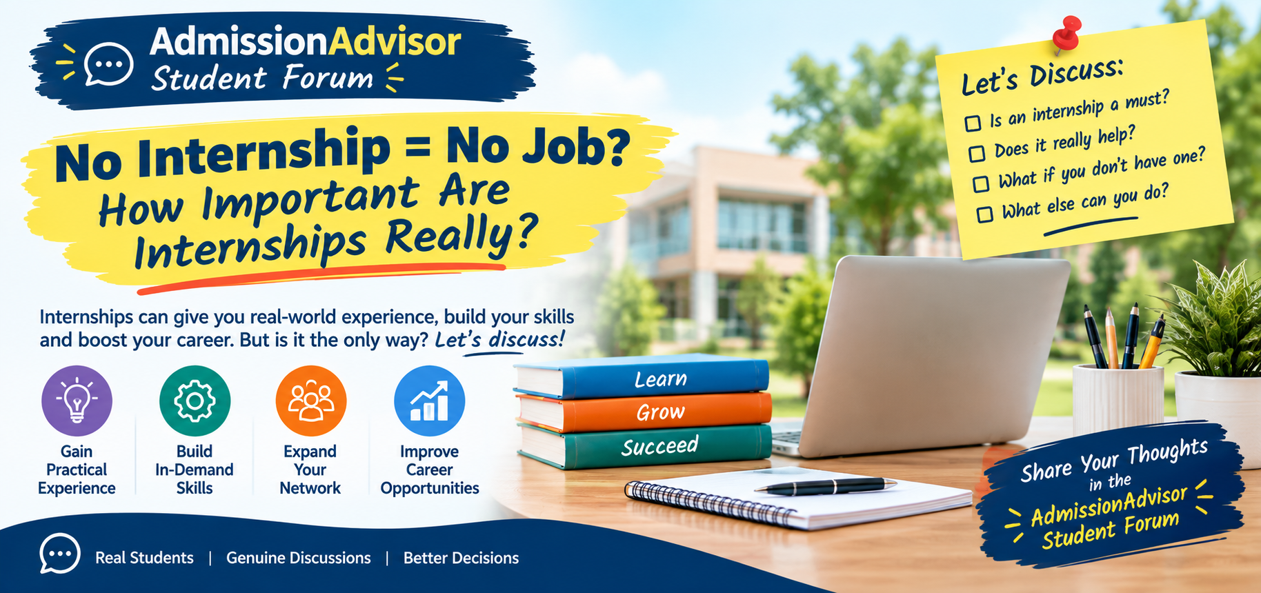 No Internship = No Job? How Important Are Internships Really?
