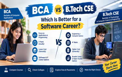 BCA vs B.Tech CSE: Which Is Better for a Software Career?